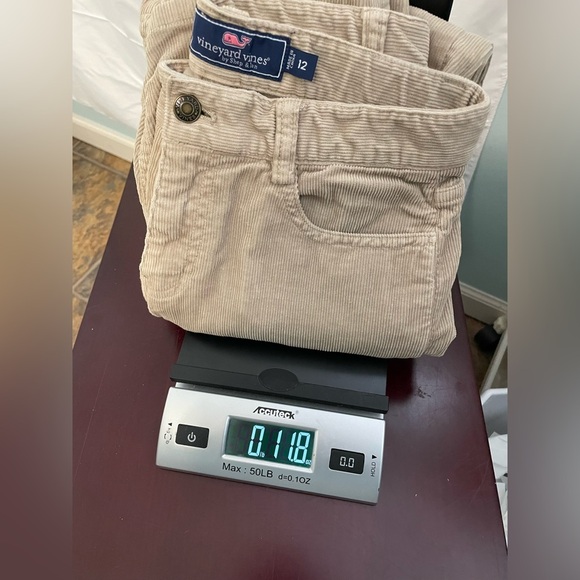 Vineyard Vines size 12 kids tan corduroys great condition - Picture 6 of 6